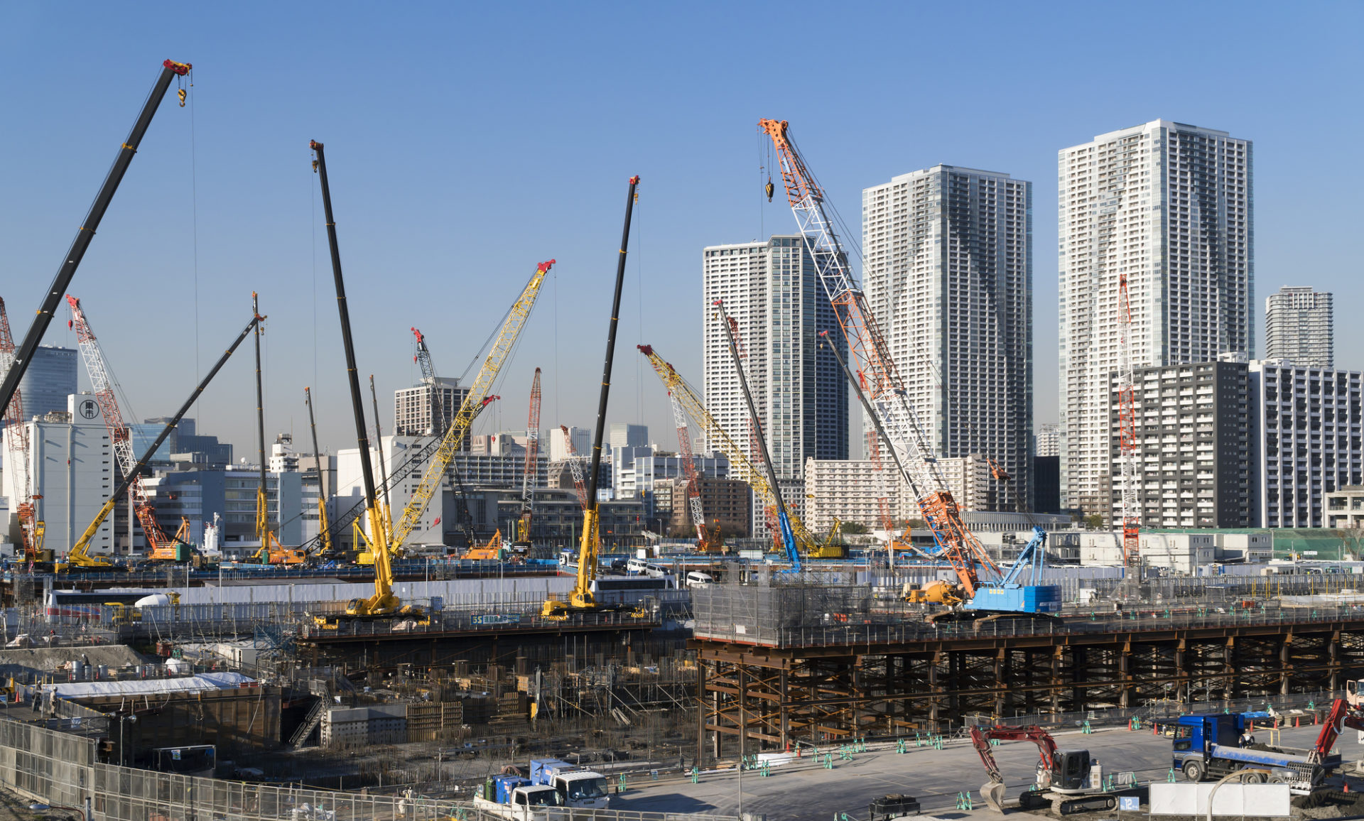 建設現場の画像